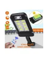 Uzaktan Kumandalı 160 Led Solar Bahçe Lambası