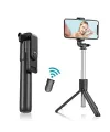 Uzaktan Kumandalı Tripod Özellikli Selfie Çubuğu