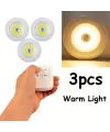 Uzaktan Kumandalı Yapışkanlı 3'lü Led Spot Lamba