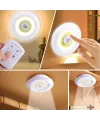 Uzaktan Kumandalı Yapışkanlı Led Spot Lamba