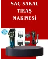 Uzun Çalışma Süreli Lcd Göstergeli Saç Kesme Makinesi