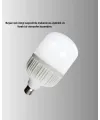 Uzun Ömürlü Şarjlı Led Ampul 30 Watt Güçlü Aydınlatma