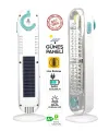 V-005 42 Ledli+fener Solar Güneş Panelli Ultra Güçlü Ledli Şarjlı Işıldak