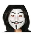 V for Vendetta Maskesi - 12li Paket - Plastik