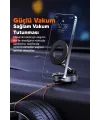 Vakumlu Araç İçi Telefon Tutucu - Güçlü Manyetik Magsafe Uyumlu