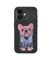 Venco Apple iPhone 11 Cute Desenli Kapak - Siyah