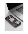 Venco Apple İphone 14 Pro Max Perma Desenli Kapak - Siyah