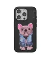 Venco Apple İphone 15 Pro Cute Desenli Kapak - Siyah