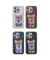 Venco Apple iPhone 15 Pro Max Cute Desenli Kapak - Lacivert