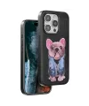 Venco Apple İphone 15 Pro Max Cute Desenli Kapak - Siyah