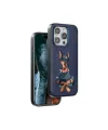 Venco Apple iPhone 15 Pro Max Perma Desenli Kapak - Lacivert