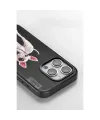 Venco Apple İphone 15 Pro Max Perma Desenli Kapak - Siyah