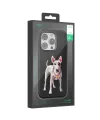 Venco Apple iPhone 16 Perma Desenli Kapak - Siyah