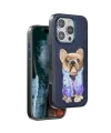 Venco Apple iPhone 16 Pro Max Cute Desenli Kapak - Lacivert
