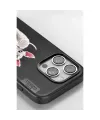 Venco Apple İphone 16 Pro Max Perma Desenli Kapak - Siyah