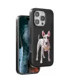 Venco Apple İphone 16 Pro Perma Desenli Kapak - Siyah