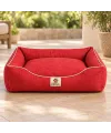 Vera Premium Yatak - Bordo / Medium