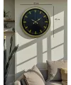 Vintage 40 Cm Metal Modern Duvar Saati