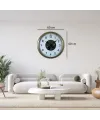 Vintage 60 Cm Çarklı Modern Duvar Saati