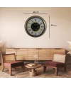 Vintage Aurea 60 Cm Çarklı Duvar Saati