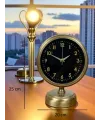 Vintage Craft 25 x 20 Eskitme Metal Masa Saati