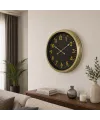Vintage Klasik 60 x 60 Cm Metal Duvar Saati