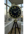 Vintage Roma Rakamlı Modern Tripod Ayaklı Saat