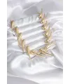 ietaks™ VIP Seri Özel Tasarım Gold Renk Kadın Kolye