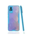 Vivo V21e Kılıf Platin Silikon - Mavi