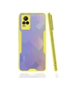 Vivo V21e Kılıf Platin Silikon - Sarı