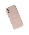 Vivo Y11s Kılıf Nano İçi Kadife Silikon - Pudra