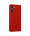 Vivo Y16 Kılıf First Silikon - Kırmızı