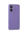 Vivo Y16 Kılıf First Silikon - Lila