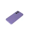 Vivo Y16 Kılıf First Silikon - Lila