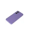 Vivo Y16 Kılıf First Silikon - Lila