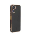 Vivo Y16 Kılıf Volet Silikon - Siyah