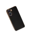 Vivo Y16 Kılıf Volet Silikon - Siyah
