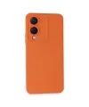 Vivo Y17s Kılıf Nano İçi Kadife Silikon - Turuncu