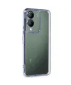 Vivo Y17s Kılıf Razer Lensli Silikon - Açık Mavi