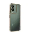 Vivo Y17s Kılıf Razer Lensli Silikon - Gold