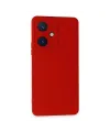 Vivo Y27 Kılıf Nano İçi Kadife Silikon - Kırmızı