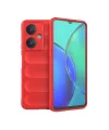 Vivo Y27 Kılıf Optimum Silikon - Kırmızı