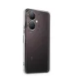 Vivo Y27 Kılıf Razer Lensli Silikon - Gümüş