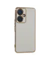 Vivo Y27 Kılıf Volet Silikon - Beyaz