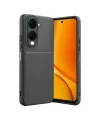 Vivo Y29s Auto Focus Karbon Kapak - Gri
