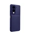 Vivo Y29s Auto Focus Karbon Kapak - Lacivert