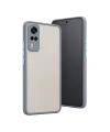 Vivo Y53s Kılıf Montreal Silikon Kapak - Gri