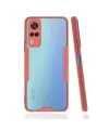 Vivo Y53s Kılıf Platin Silikon - Pembe