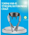 Vnb-01 Titreşimli Boyun Masaj Aleti Gri Renk