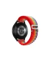 Watch 20mm Kr410 Kumaş Kordon (saat Değildir) - Gökkuşağı 1